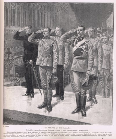 In memoria dei caduti da Samuel Begg